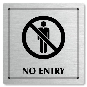 Piktogram No entry